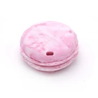 Прорезыватель для зубов 10 шт., силиконовое ожерелье для прорезывания зубов без бисфенола А, жевательные игрушки для новорожденных, для соски