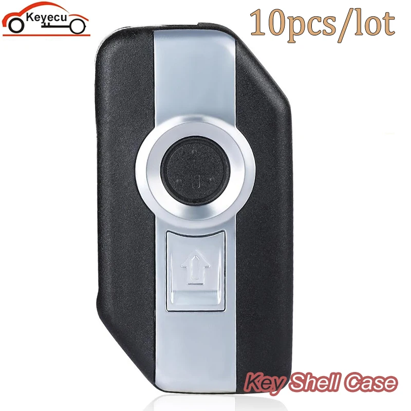 

KEYECU 10PCS Motorcycle Remote Key Case for BMW 1200GS ADV RS XR 750GS K1200S R1200R K1600GTL HP4 K1200R R1200RT R1200GS K1600B