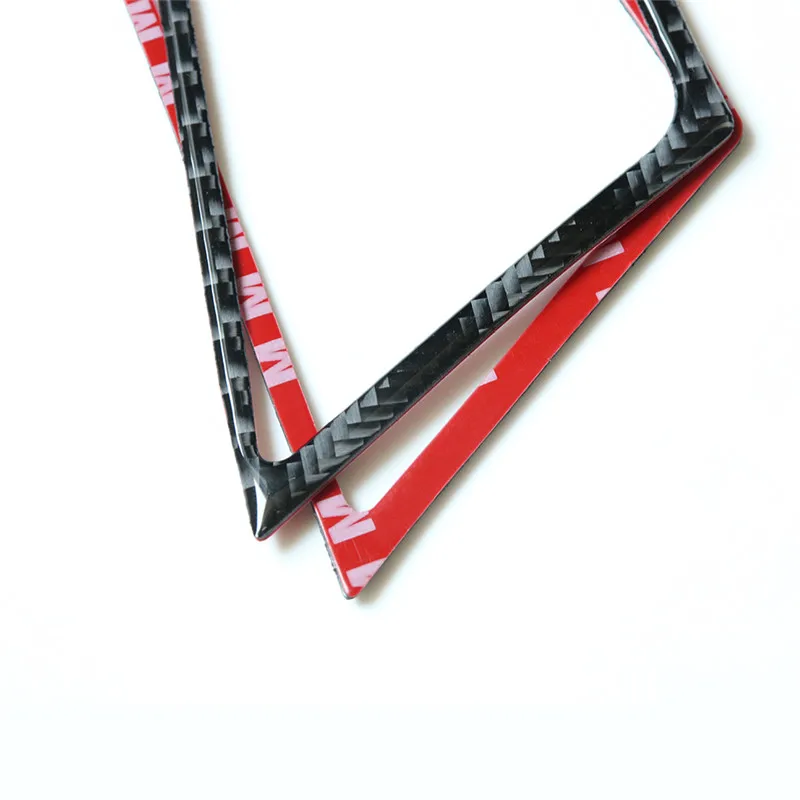 

Auto Interior Stickers Carbon Fiber Interior Console Air Vent Outlet Cover For Infiniti Q50 Q60 2014-2019 Automotive Goods