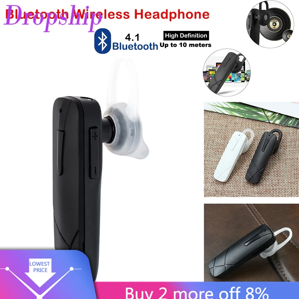 Новый модный дизайн Bluetooth 4 1 портативные наушники с микрофоном спортивные для