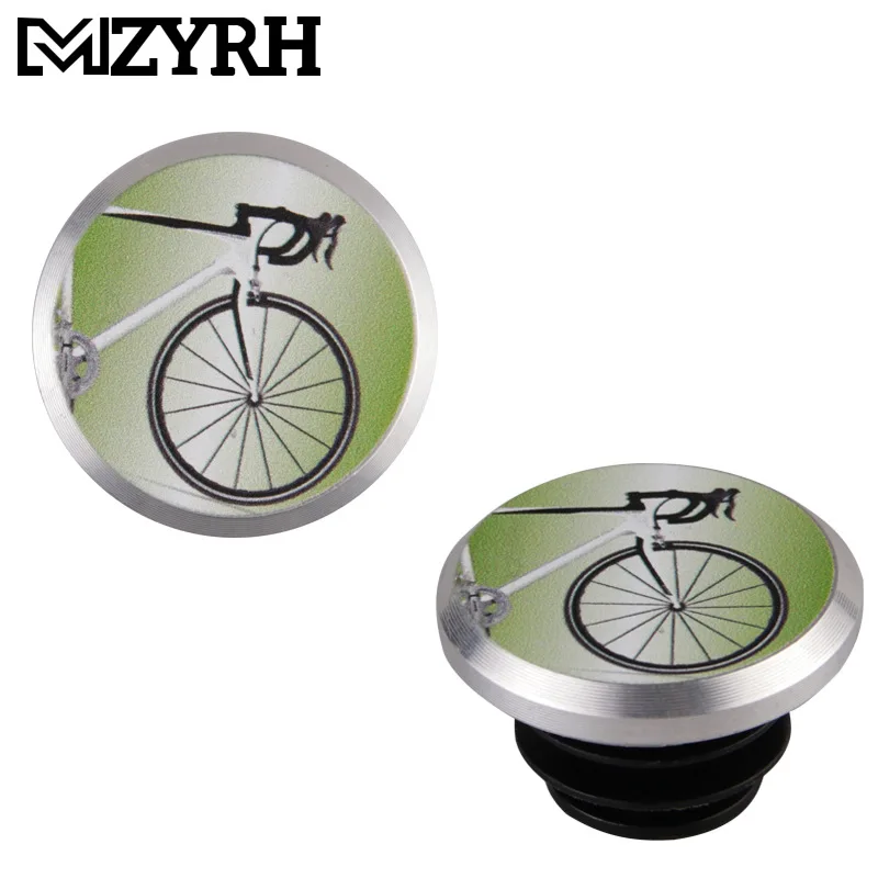 

1 pair Bike Grip Handle Bar End Cap personality Aluminium Alloy MTB Handlebar Grips Plugs Caps for Bicycle Handlebar Accessory