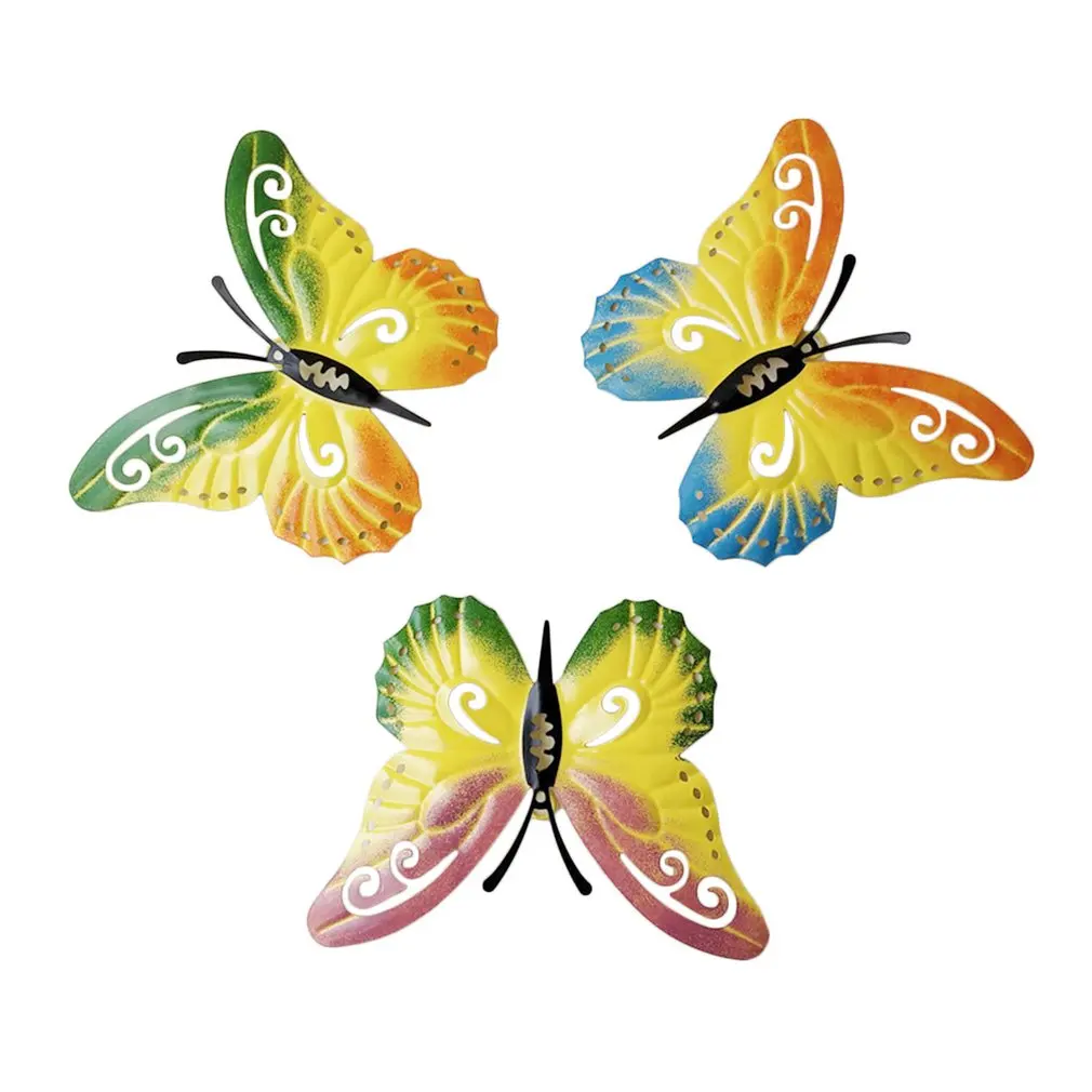 

Metal Butterfly And Flower Wall Decor Outdoor Wall Art Metal Wall Art Outdoor Wall Decor Metal Wall Sculptures