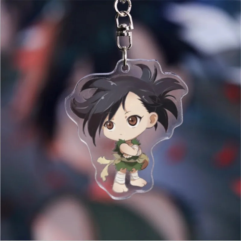 Бесплатная доставка Аниме Юри! Брелок с ангелами смерти Dororo акриловый женский
