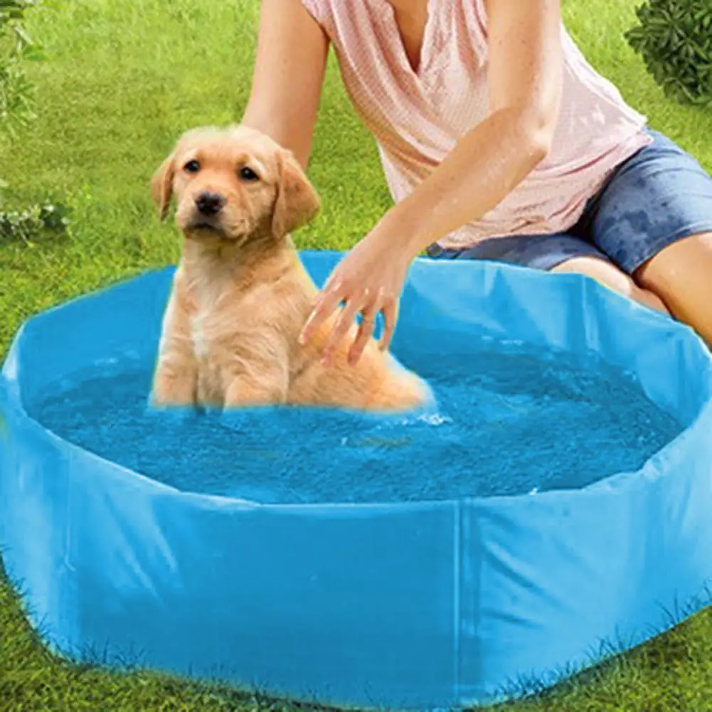 

Dog Pool Pet Bath Summer Outdoor Portable Swimming Pools Indoor Wash Bathing Tub Foldable Collapsible Bathtub For Dogs Cats Kids