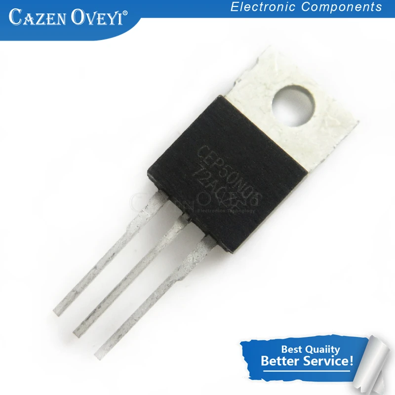 

5pcs/lot CEP50N06 TO-220 60V 50A In Stock