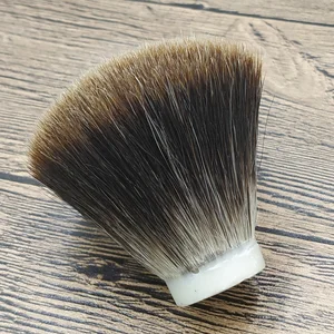 Щетка для бритья DSCOSMETIC, более плотная, черная, Маньчжурская, Барсучий волос