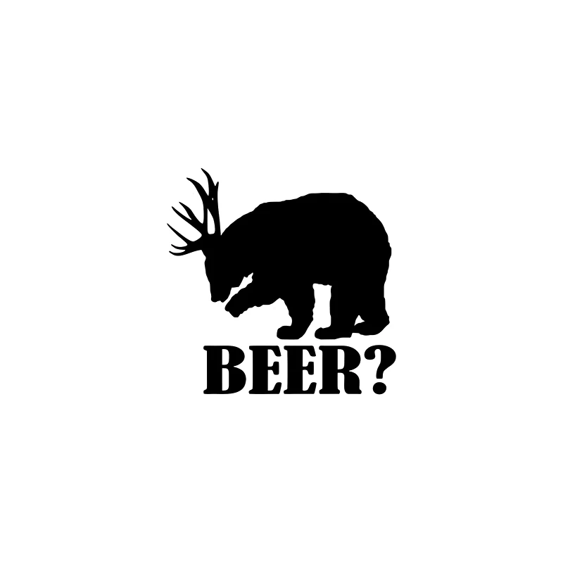 Автомобильная наклейка Модель оленя медведя виниловая упаковочная этикетка