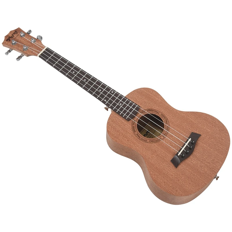 

BWS EST&1988 26 Inch Mahogany Wood 18 Fret Tenor Ukulele Acoustic Cutaway Guitar Mahogany Wood Ukelele Hawaii 4 String Guitarra