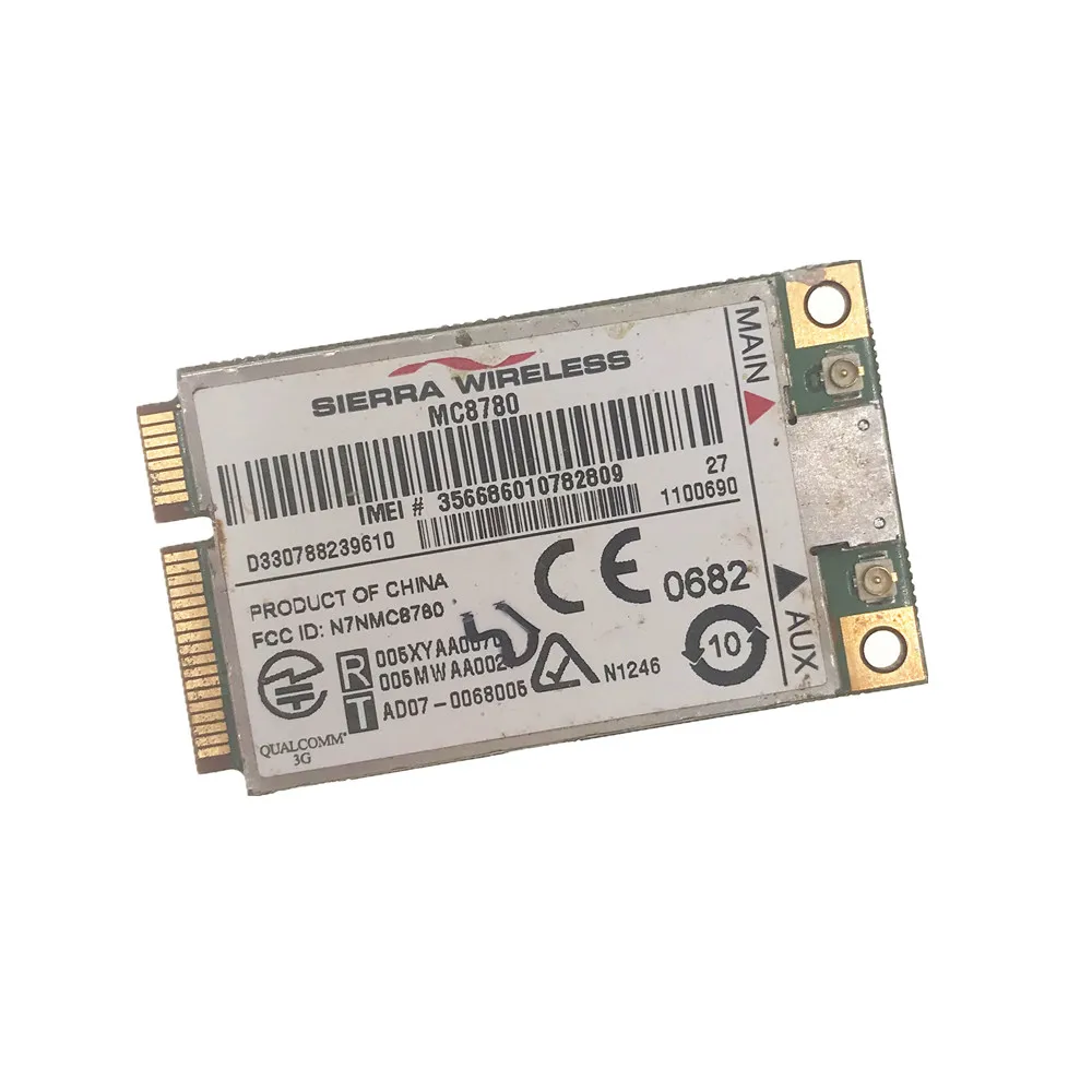 Карта для Sierra Wireless MC8780 3G WWAN HSDPA HSUPA EDGE GSM GPRS разблокированная модульная карта |
