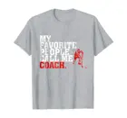 Отличная рубашка для тренера по хоккею, звоните мне, подарок