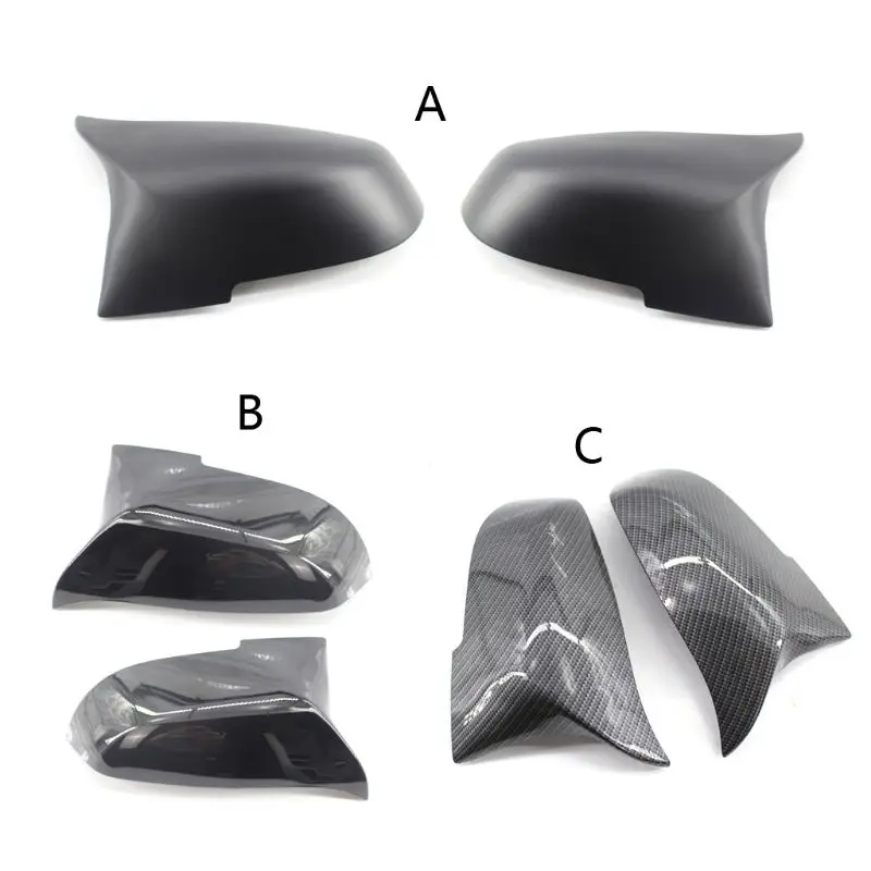 

1Pair Rearview Mirror Cover Carbon Fiber for F30 for F31 for F32 for F33