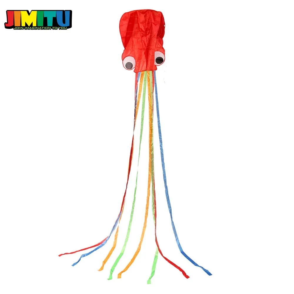 JIMITU Hi-Q 4 М осьминог Однолинейный трюк/программное обеспечение Мощный воздушный змей с летающими инструментами надувной и легко Летающий