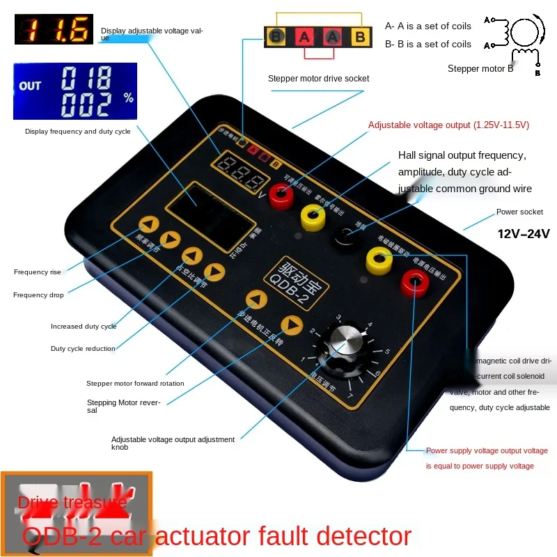 Автомобильный инжектор катушки зажигания соленоида инструмент шагового