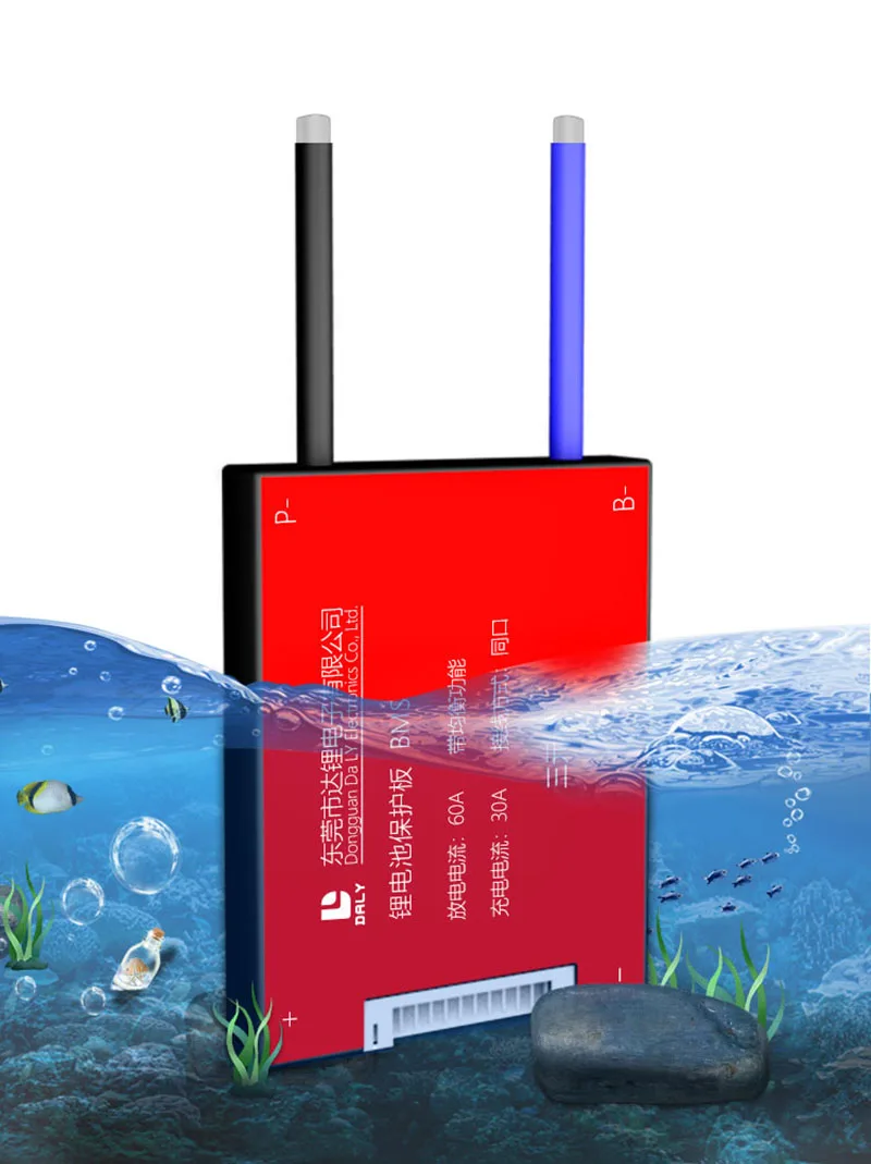 Водонепроницаемая Защитная плата BMS 17S 60 в с балансировкой литий-ионной батареи