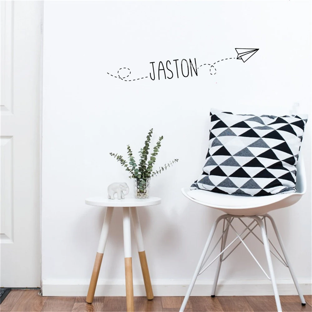 

Custom Address Wall Sticker Home DoorModern House Number Name Plates Outdoor Plaque Street Name Wall Decal dw12775