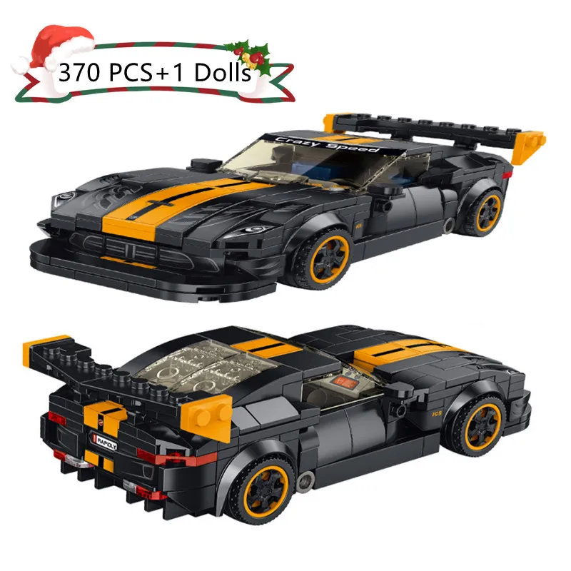 

Supercar Racing City Viper ACR Model Speed Champion Classic Muscle Car MOC Technology Brick Children's Toy Building Block Set