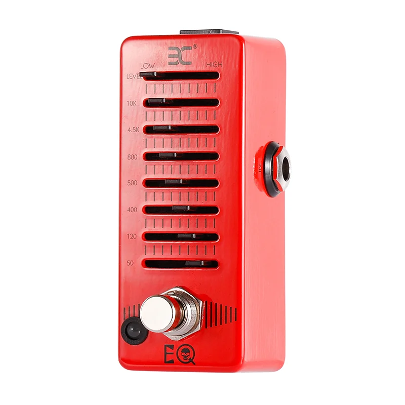 EX басовых микро педаль бас эквалайзер эквалайзера Педаль Эффекта баса полная