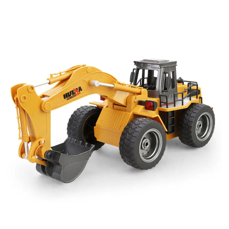 Сплав инженерные Ван детские игрушки 6CH грузовик экскаватор модель Diecasts