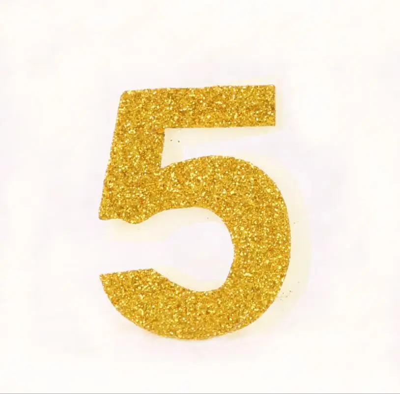 gold 5 Лидер продаж; милая шапка для дня рождения для маленьких мальчиков и девочек; Детская повязка с цветами; повязка на голову с короной; реквизит для фотосессии; головной убор; шапки с блестками - Цвет: gold 5