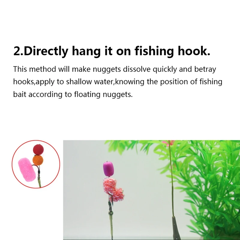 50 шт./пакет рыболовные накидки Водорастворимая плавающая всплывающая вспененная