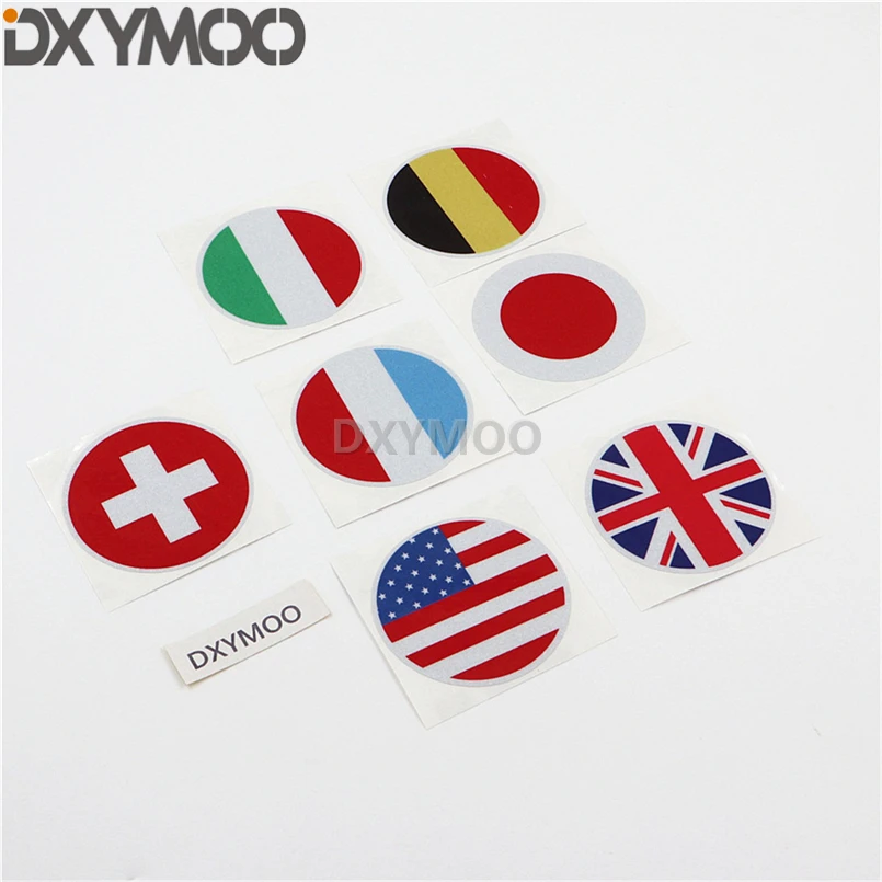 Автомобильный Стайлинг наклейка Национальный флаг сделано во Франции Япония