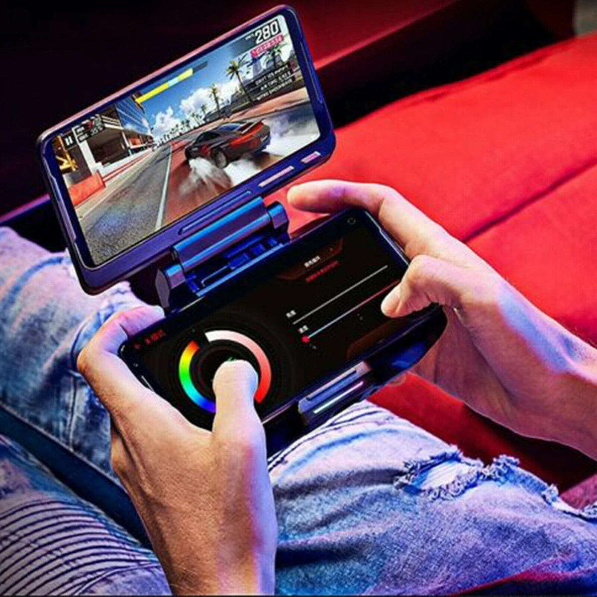 Оригинальный расширительный держатель TwinView Dock II для ASUS ROG 2 ZS600KL мобильный телефон