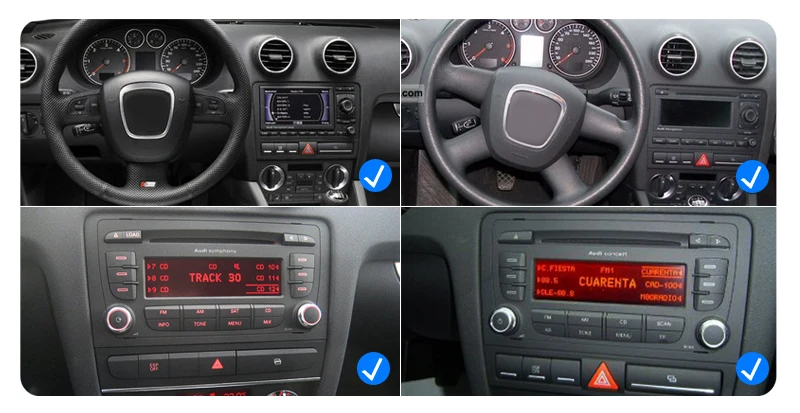A-Sure 7 дюймов 2 Din 16G Авто Радио Стерео dvd-плеер gps навигация для AUDI A3 S3 RS3 8V 8PA DAB 3g Bluetooth SWC Bluetooth