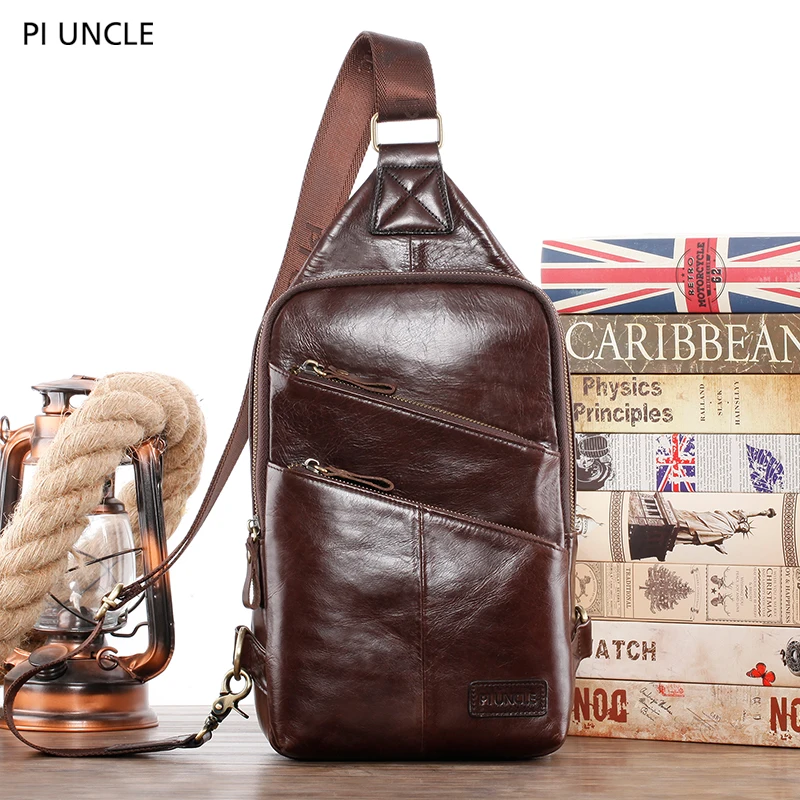 Корейские Дизайнерские Сумочки мужская сумка для отдыха из натуральной кожи