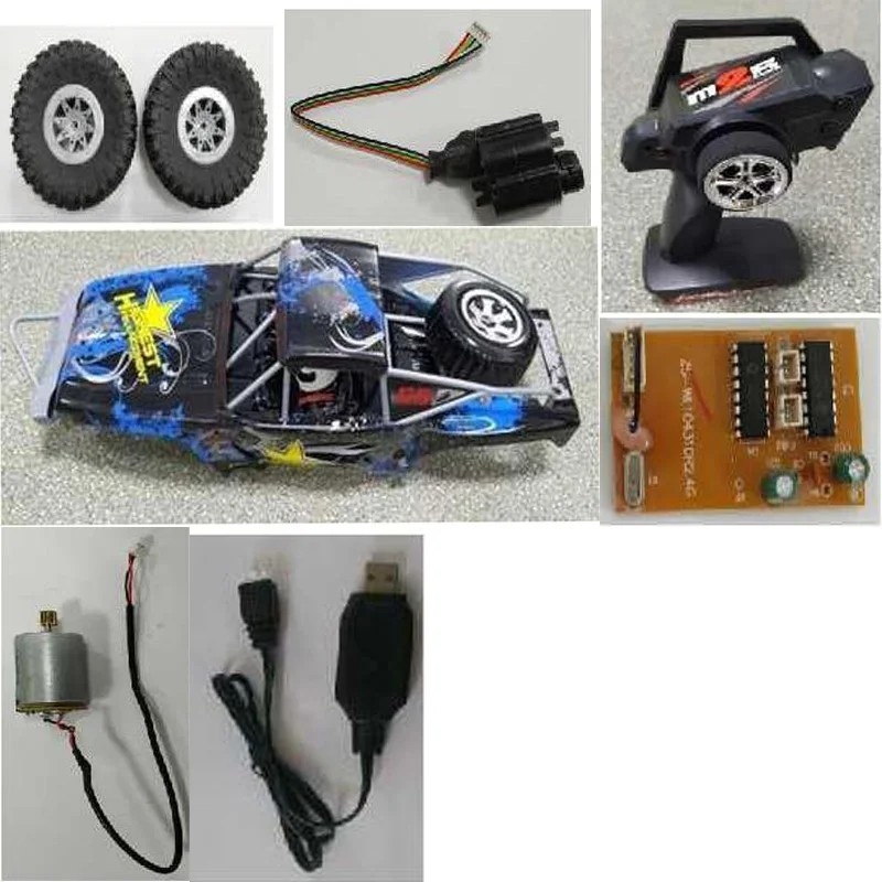 WLtoys 104310 Запчасти для радиоуправляемых автомобилей батарея корпус сервера
