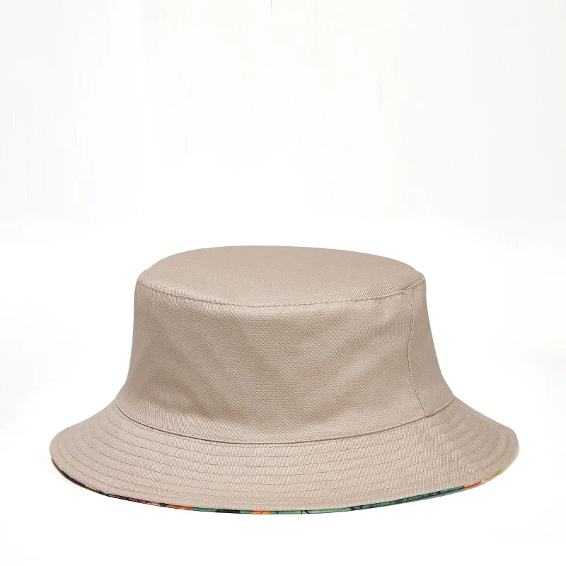 

2021 Fashion Lady Bucket Hat Men Women Outdoor Sunscreen Caps Maple Leaf HD Print Bob Hats Pure Style Outside Travel Casual Cap