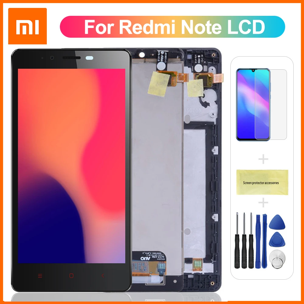 4 аппарат не привязан к оператору сотовой связи Оригинальный ЖК экран для XIAOMI Redmi