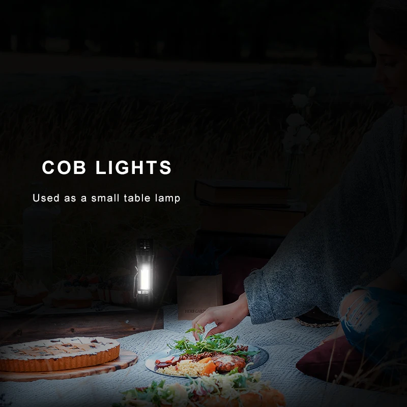 Портативный светодиодный мини фонарик с клипсой на крючке 3 режима Q5