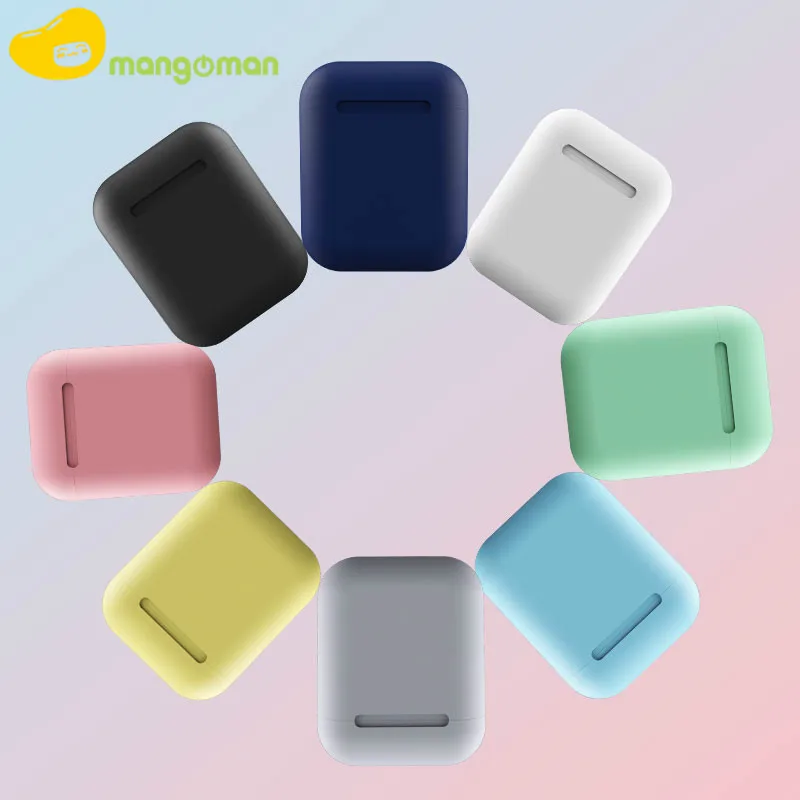 Наушники Mangoman Inpods 12, беспроводные наушники с микрофоном для всех телефонов, pk i10 i11 tws, новинка, наушники Inpods 12