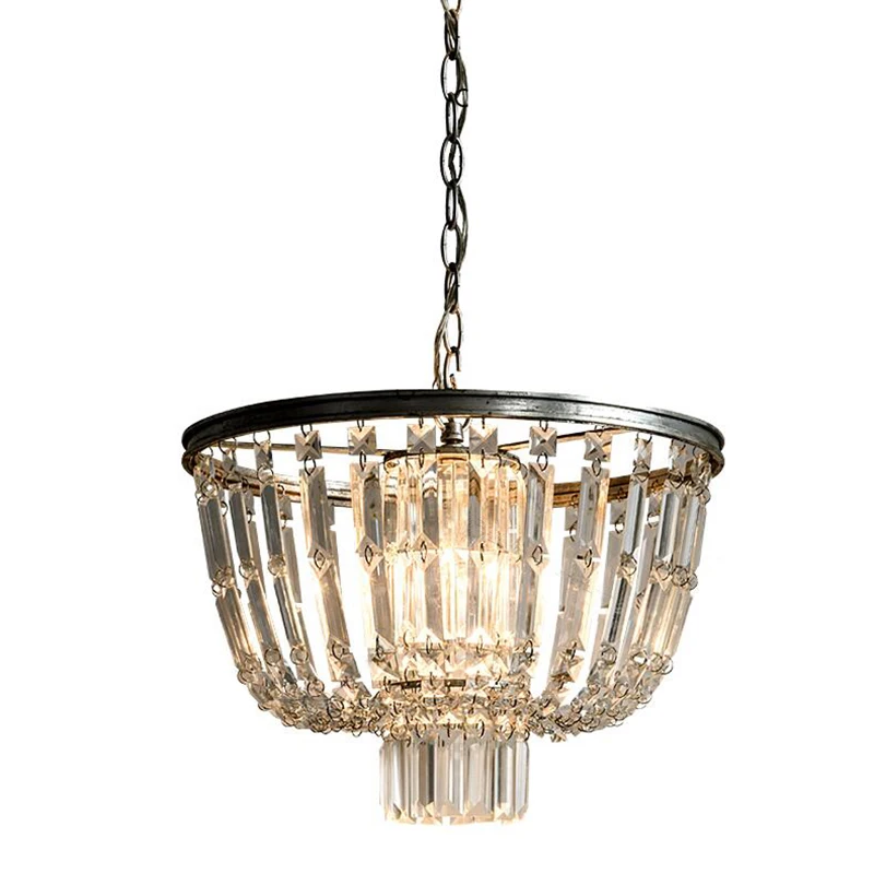 

New modern crystal lantern chandelier lamp 3 lights dining room kitchen hanging light fixtures pendant suspension light fitting