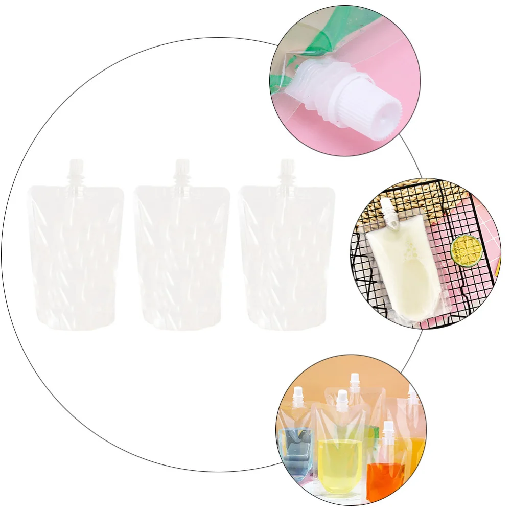 30 шт. прозрачные колбы для напитков 200 мл|Плоские фляги| |