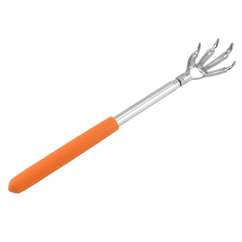 6 Colors Compact Telescopic Claw Stainless Steel Massager Back Scratcher 22-58cm Adjustable Scratching Massage Hand |