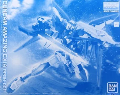 Японский BANDAI оригинальный воина гундама PB MG 1/100 модель PPGN 001 удивительные Exia Gundam