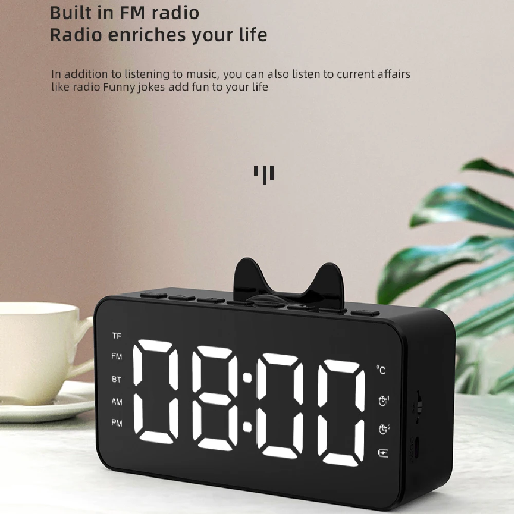 Беспроводной Bluetooth Динамик Портативный Мини светодиодный сабвуфер громкий