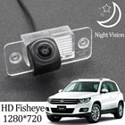 Owtosin HD 1280*720 рыбий глаз камера заднего вида для VW Volkswagen Tiguan 2007 2008 2009 2010 2011 2012 2013 автомобильный монитор