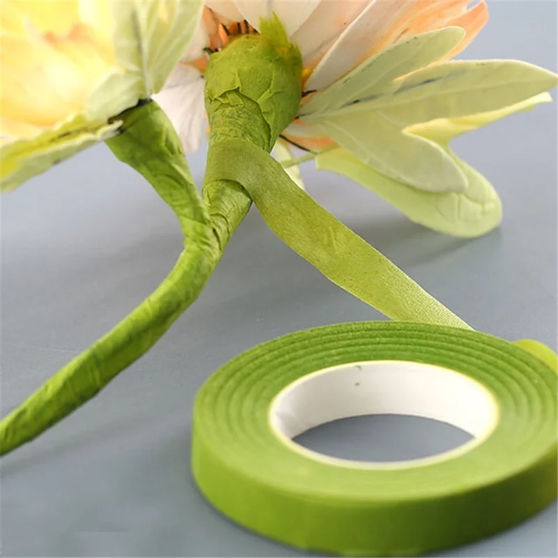 1 рулон Цветочный стебель гирлянда лента искусственный цветок Обертывания Декор