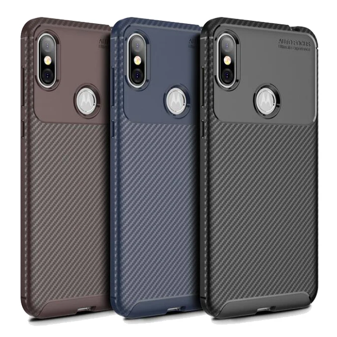 Чехол из углеродного волокна для телефона: Motorola G6 E5V Z3 P30 G7 ONE P40 E6 Z4 Play note power Plus Beetle