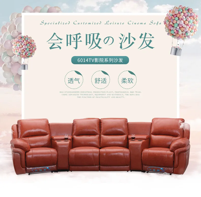 

Living Room Sofa Set Sofa Bed Muebles De Sala Recliner Genuine Leather Sofa Cama Puff Asiento Sala 4 Seater