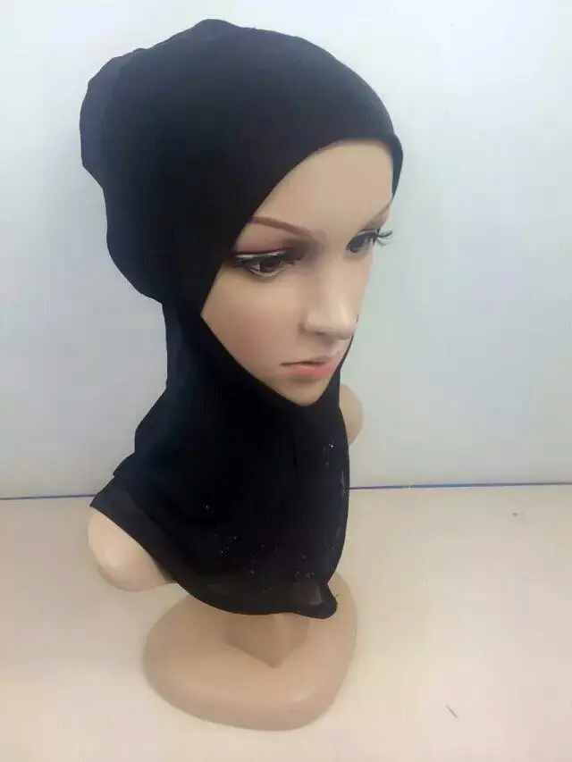 2020 мусульманский Эластичный Тюрбан кепка полное покрытие внутренние шапочки под