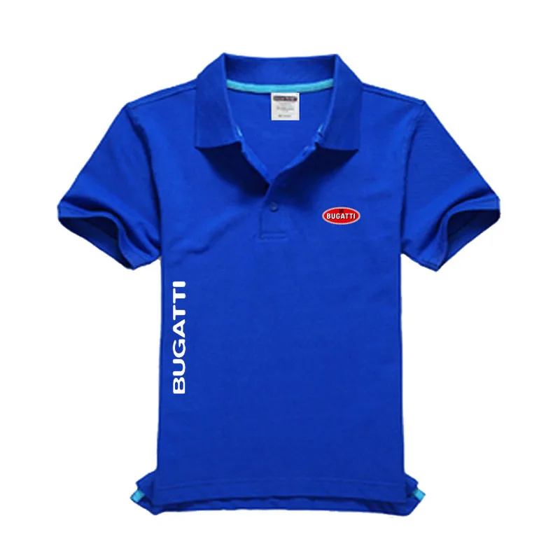 High quality Bugatti logo Polo shirt brand clothing men's fashion casual shirts | Мужская одежда