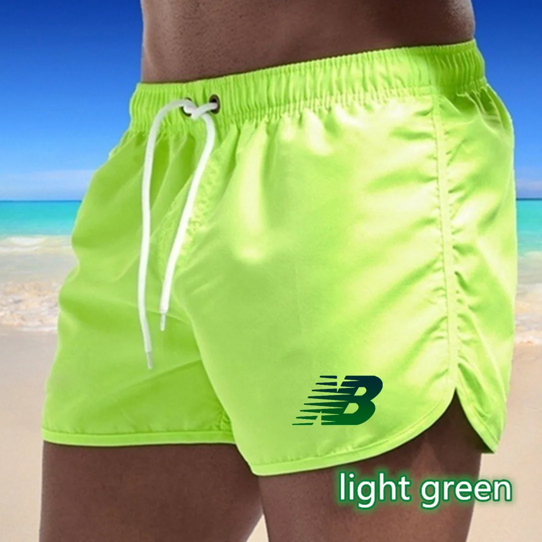 

Men's Summer Shorts 2021 Cotton CasualClassic Brand Clothing Beach Shorts