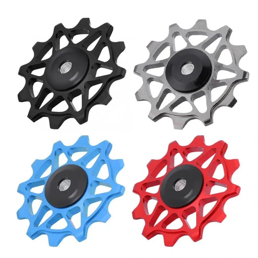 Велосипедный задний переключатель шкив 4 цвета легкий 12 т ЧПУ горный велосипед