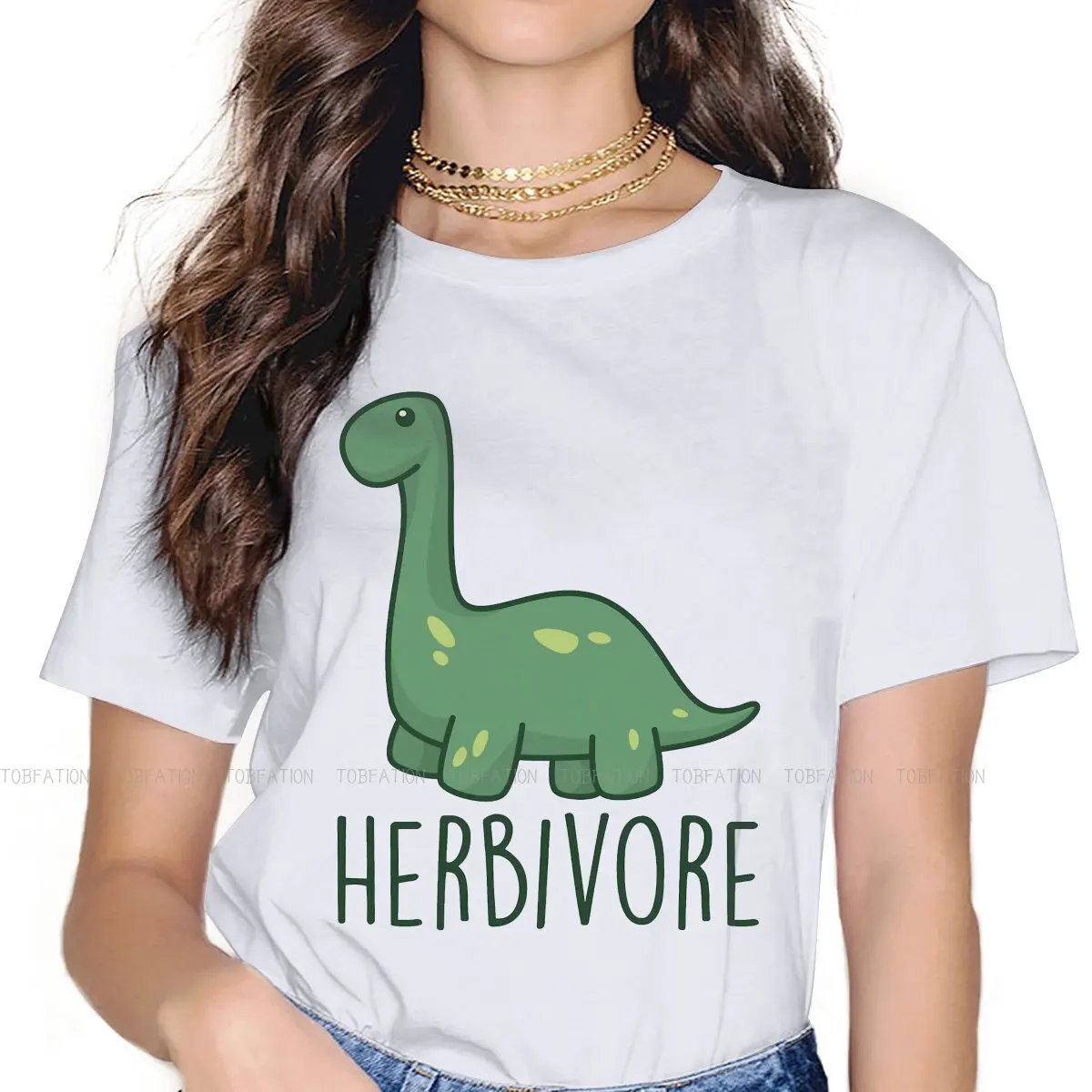 

Женская летняя футболка с рисунком травы, 4XL
