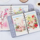 Блокнот Sharkbang на спирали, 5 шт., из ПВХ, олень кавии А5 А6, разделители для индексов, указатель страниц линейки, дневник, канцелярские принадлежности