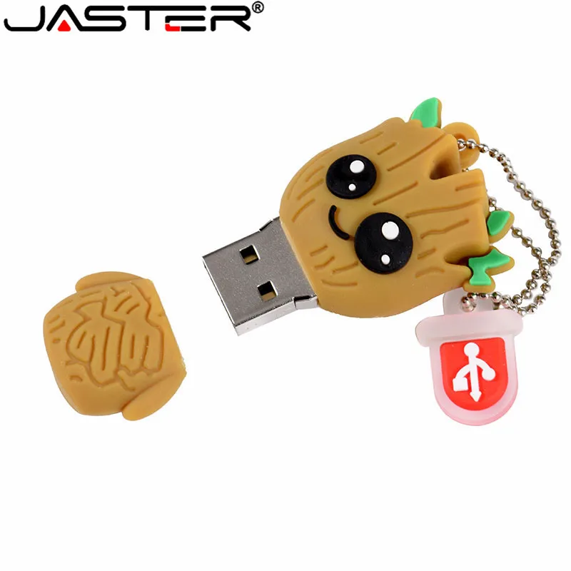 JASTER прекрасный дерево человек usb флеш-накопитель мультфильм Дерево Флешка 4 ГБ 8 ГБ 16 ГБ 32 ГБ 64 Гб карта памяти U диск
