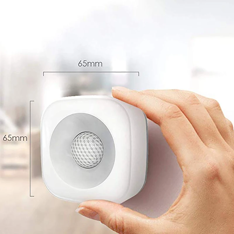 Смарт-датчик движения ZigBee PIR поддержка Tuya Smart Life APP IFTTT для Amazon Echo 2Nd Plus работа с